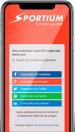 Hotspot de las casas de apuestas Sportium